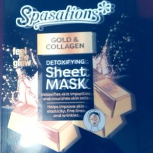 Spasations Gold & Collagen Sheet Mask 2 per box